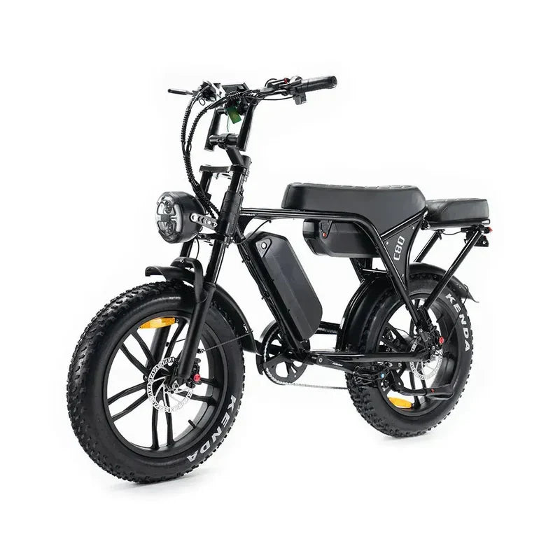 OUXI C80 MAX (Dubbele Accu) - Zwart
