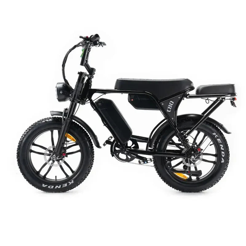OUXI C80 MAX (Dubbele Accu) - Zwart